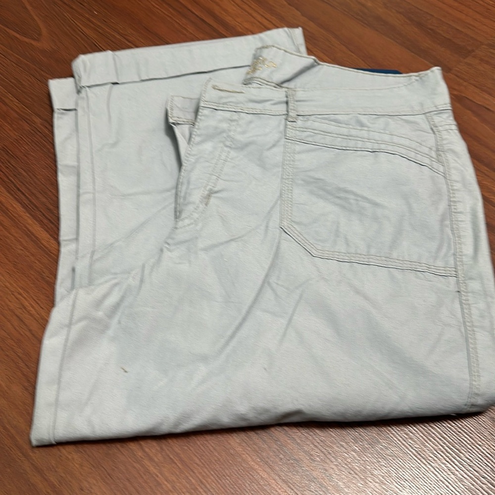 Riders Lee Gray Crop Pant